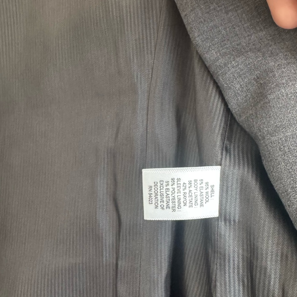 Banana Republic Charcoal Suit Set - Picture 7 of 9